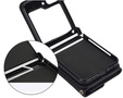 Etui skórzane Card Slots do Samsung Galaxy Z Flip5 5G, czarne