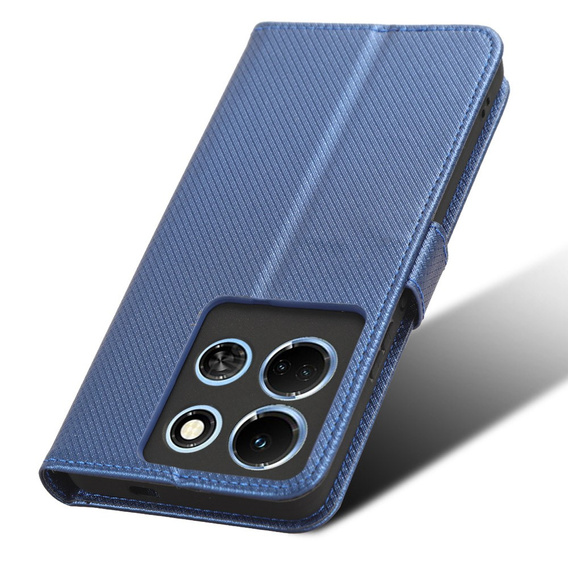 Etui z klapką do Infinix Note 30 5G, Wallet Smart Magnet, niebieskie