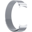 Pasek Bransoleta Milanese do Samsung Galaxy Watch 4/5/6 40/42/43/44/45/46/47mm, Srebrna