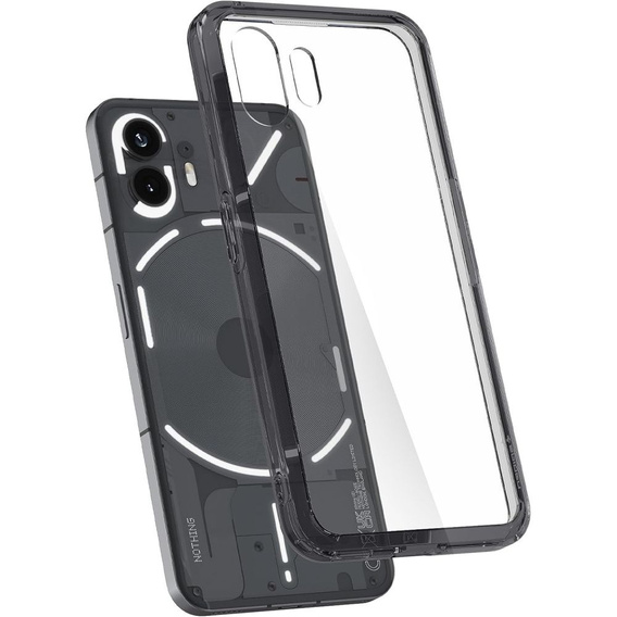 Etui Spigen do Nothing Phone 2, Ultra Hybrid, Space Crystal, Szare