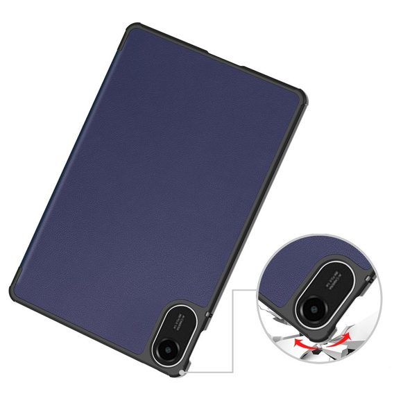 Etui z klapką i podstawką do Xiaomi Redmi Pad 2 – granatowe