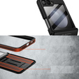 Etui do Samsung Galaxy Z Flip 5, Suritch Full Body, czarne