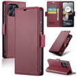 Etui ERBORD Glossy Litchi portfel z klapką do Motorola Moto G56 5G
