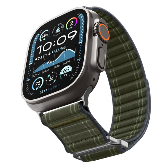 Pasek Spigen WBF0 Band do Apple Watch 8/9/10/11/SE/Ultra 1/2 (44/45/46/49 mm)