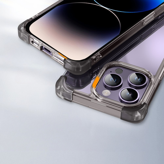Etui do iPhone 13 Pro Max, ERBORD CornerShield, czarne