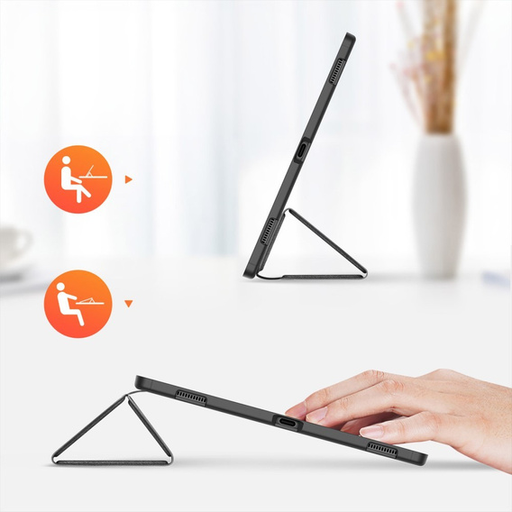 Etui do Samsung Galaxy Tab S10 Ultra, Dux Ducis Domo, czarne