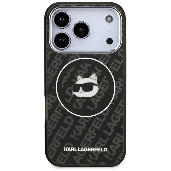 Etui Karl Lagerfeld IML Choupette Head Logo MagSafe do iPhone 17 Pro Max