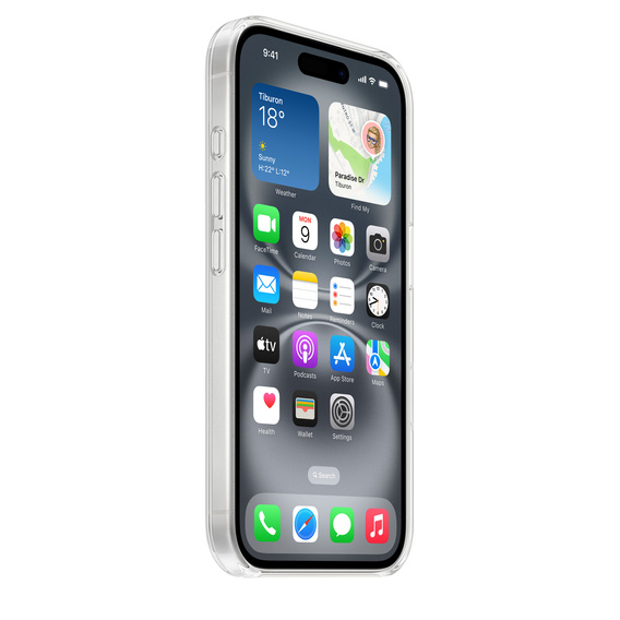 Etui Apple Clear Case MagSafe do iPhone 16