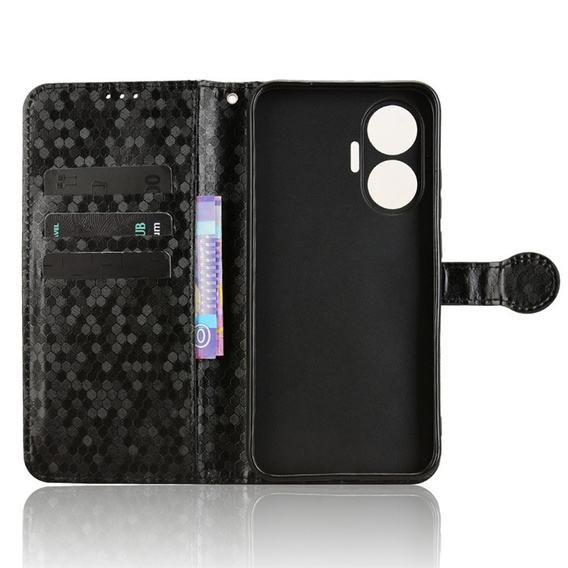 Etui z klapką Wallet Rhombus do Xiaomi Poco F7 5G