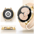2w1 Etui + Szkło Hartowane do Samsung Galaxy Watch 6 40mm, Złote