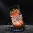 Etui z klapką do Xiaomi Redmi Note 12 4G, Wallet, Butterfly czarne