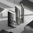 Prywatyzujące Szkło Hartowane RINGKE Easy Slide Privacy do Samsung Galaxy S24 Ultra (2szt)