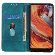 Etui do Xiaomi Redmi Note 13 Pro+, Wallet Litchi Leather, zielone