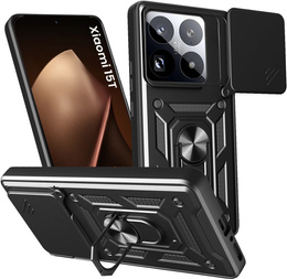 Etui pancerne CamShield Slide z osłoną aparatu i ringiem do Xiaomi 15T
