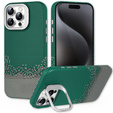 Etui do iPhone 15 Pro Max, Frame Kickstand, do MagSafe, Sand Green