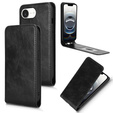 Etui z klapką do iPhone 16E, Flip, czarne