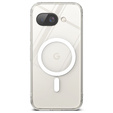 Etui Ringke do Google Pixel 9A, Fusion MagSafe, Przezroczyste + Szkło Hartowane 9H
