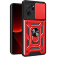 Etui pancerne do Xiaomi 13T / 13T Pro, CamShield Slide, czerwone