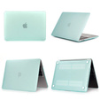 Etui do Macbook Air 13 A1466/A1369, Hard Case Obudowa, Pokrowiec Półprzezroczysty Miętowy Zielony