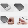 Smycz do telefonu Spigen Crossbody Strap + Wrist Strap + ConTag,  biała