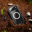 Etui do iPhone 17 Air, Wodoodporne IP68, SHELLBOX MagSafe, niebieskie