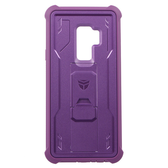 Etui pancerne do Samsung Galaxy S9 Plus, Dexnor Full Body, fioletowe