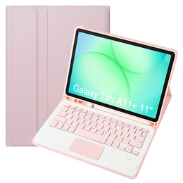Etui z klawiaturą Bluetooth i touchpadem do Samsung Galaxy Tab A11+