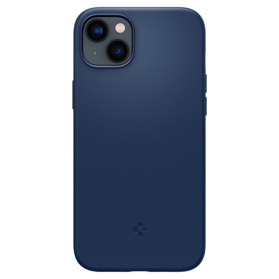 Etui Spigen do iPhone 14 Plus, Silicone Fit MagSafe, Navy Blue