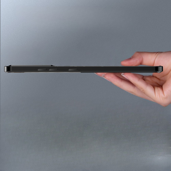 Etui z ochroną aparatu do Samsung Galaxy Note 20 Ultra, CamShield MagSafe, przezroczyste / czarne