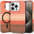 Etui do iPhone 15 Pro, Frame Kickstand, do MagSafe, Sunset Orange