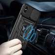 Etui pancerne do iPhone XS MAX, CamShield Slide, czarne