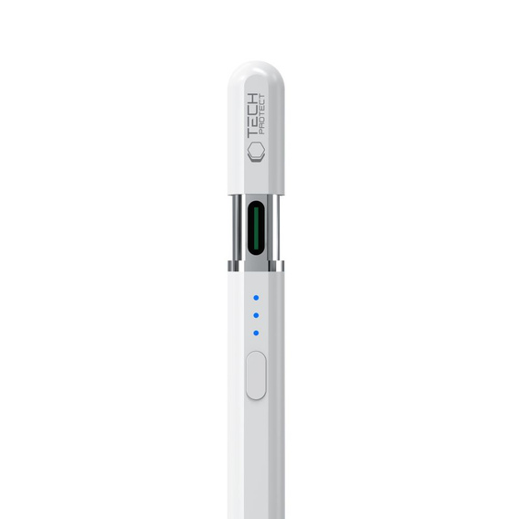 Rysik Digital Stylus Pen "3" do iPad, Tech-Protect,  biały