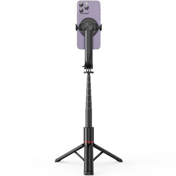 Tech-Protect L04S MagSafe Bluetooth Kijek Selfie Stick Tripod, Czarny