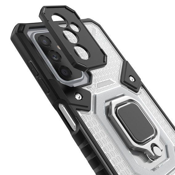 Etui ERBORD Kickstand Honeycomb do Samsung Galaxy M52 5G, Grey
