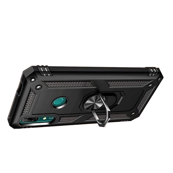 Etui pancerne do Huawei P Smart Z, Nox Case Ring, czarne