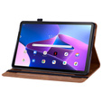 Etui do Lenovo Tab M10 10.1 Gen 3, Wallet Pen Slot, brązowe