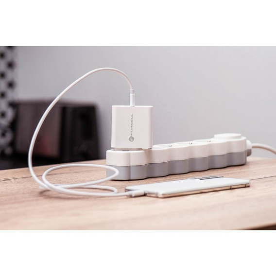 Ładowarka sieciowa Forcell F-Energy 45W USB-C PD QC4.0 – szybkie i bezpieczne ładowanie