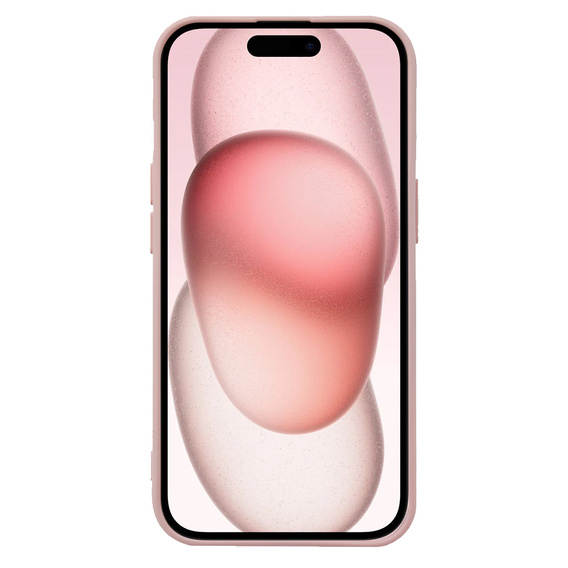 Etui do iPhone 15 Plus, Silicone Lite, pomarańczowe