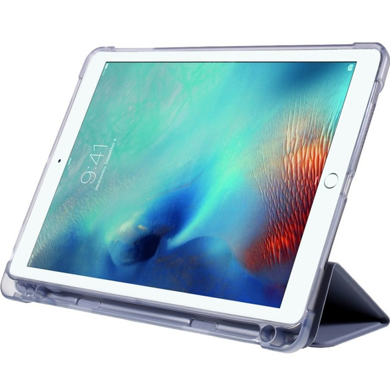 Etui do iPad 9.7" 2018/2017 (6/5 gen.) / Air 2/1 9.7" 2014/2013, Smartcase z miejscem na rysik, Fioletowe 