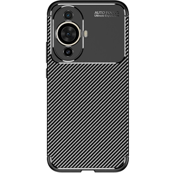 Etui do Huawei Nova 11, Carbon Gel, czarne