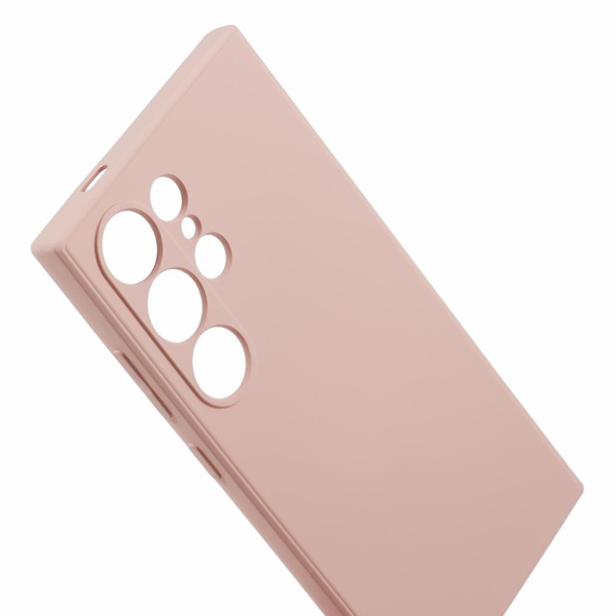 Etui do Samsung Galaxy S24 Ultra, Silicone Lite, różowe