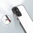 Etui do Samsung Galaxy A14 5G, Fusion Hybrid, przezroczyste / czarne