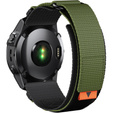 Pasek Nylonowy Quickfit do Garmin Fenix 5/6/6 PRO/7/8 47mm Forerunner 965/955/945, Zielony