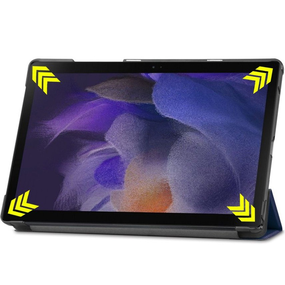 Etui do Samsung Galaxy Tab A8 10.5 SM-X200 SM-X205, Smartcase, granatowe