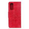 Skórzane Etui Wallet do Samsung Galaxy A52 / A52s - Red