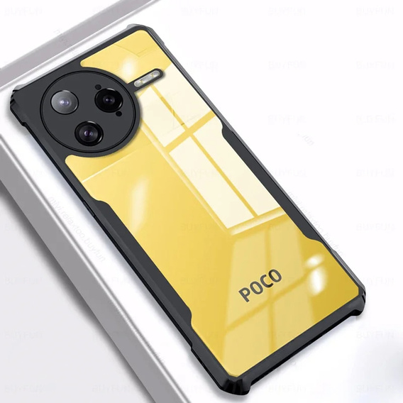 Etui do Xiaomi Poco F7 Ultra, AntiDrop Hybrid, czarne