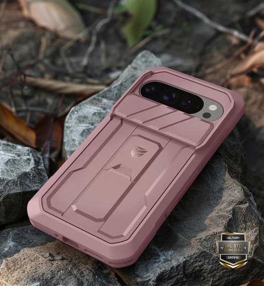 Pancerne etui Dexnor z przesłoną aparatu i podstawką do Google Pixel 10 / Pixel 10 Pro