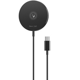 XO ładowarka bezprzewodowa indukcyjna CX022 magnetyczna czarna 15W