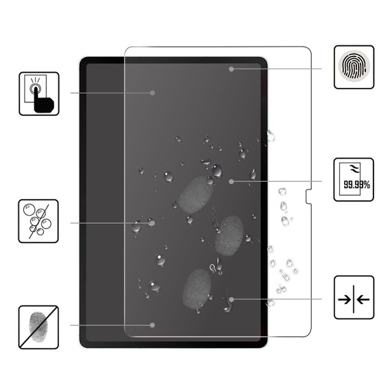 Szkło Hartowane do Samsung Galaxy Tab S10 FE+ Plus