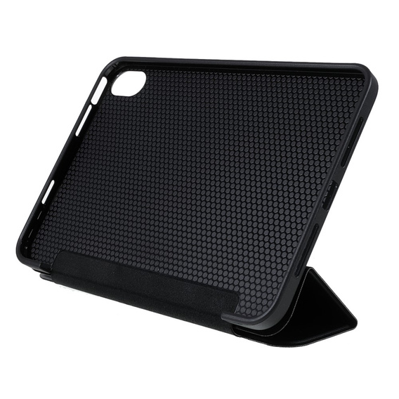 Etui do iPad mini 8.3" 2021 (6 gen.) / iPad mini 8.3" 2024 (7 gen.), z klapką, Czarne 